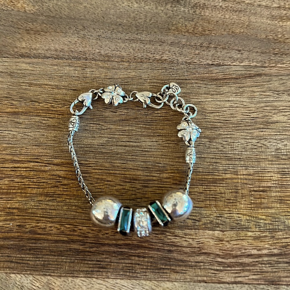 Brighton Shamrock Green Bracelet